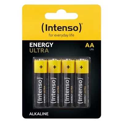Pack de pilas alcalinas intenso energy ultra aa lr06 4 unidades