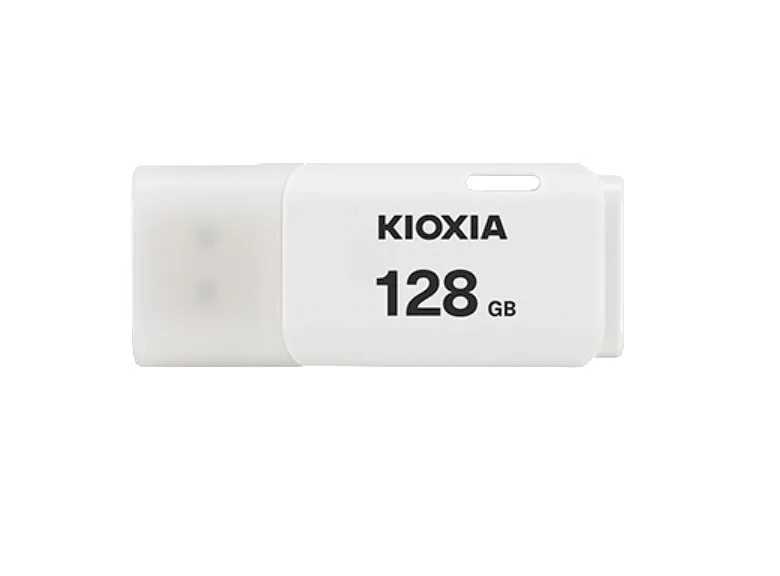 Memoria usb 2.0 kioxia 128gb u202 blanco