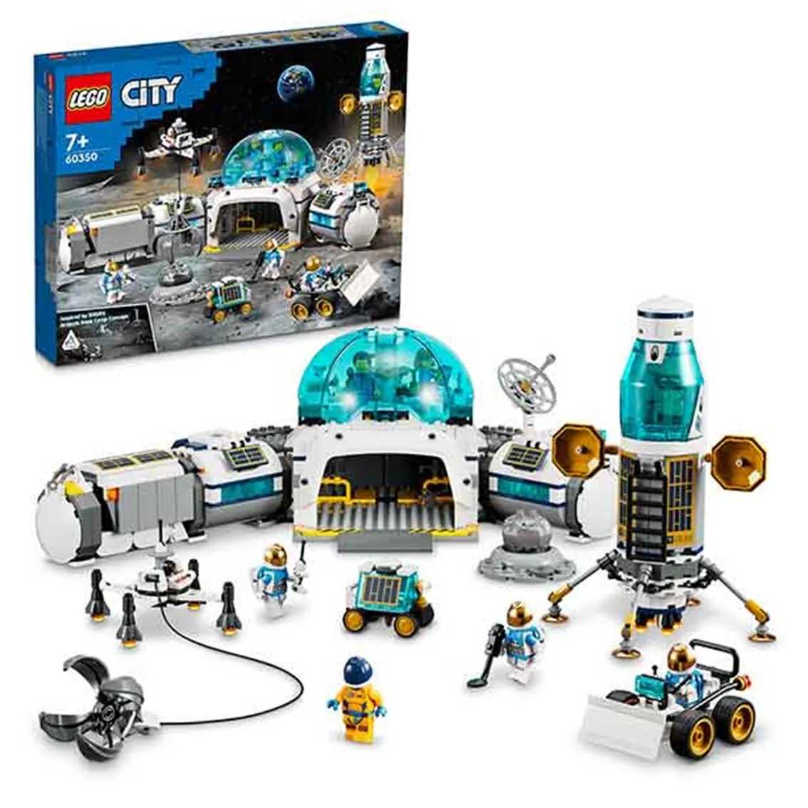 Lego city base de investigación lunar