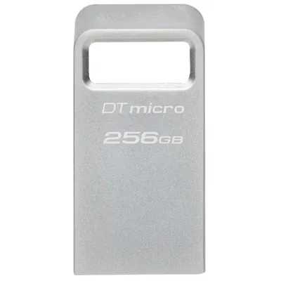 Memoria usb 3.2 kingston 256gb datatraveler dtmc3g2 metal