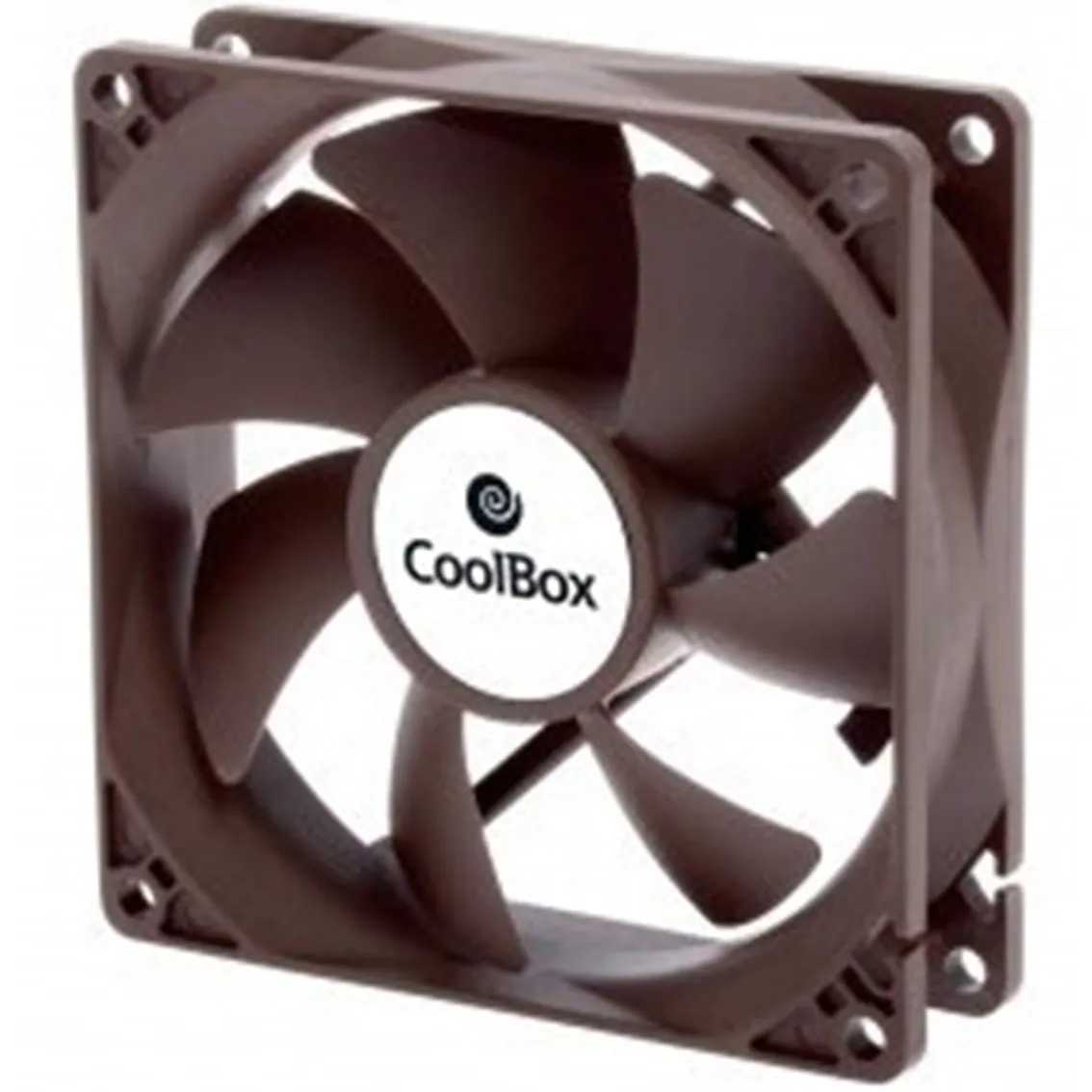 Ventilador auxiliar coolbox 9cm - 1600rpm - color negro