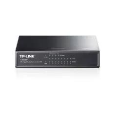 Switch 8 puertos 10 - 100mbps con 4 ptos poe tp - link