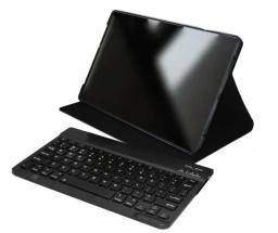 Funda wave lenovo m10.6 hd plus con teclado bluetooth negro