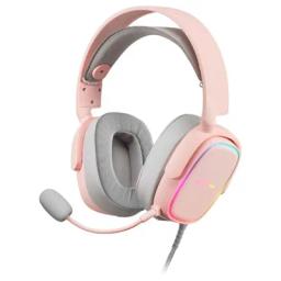 Auriculares mars gaming mhaxp pink jack 3.5mm + usb con microfono compatible con windows -  ps4 -  xbox one -  nintendo switch -  mac -  smartphone -  tablet