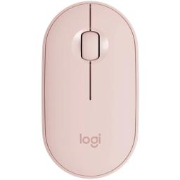 Mouse raton logitech pebble m350 optico wireless inalambrico 1000dpi rosa