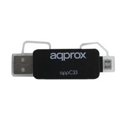 ADAPTADOR MICRO SD/SD/MMC  A USB/MICRO USB APPROX