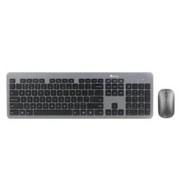 Kit teclado + mouse raton ngs matrix kit slim