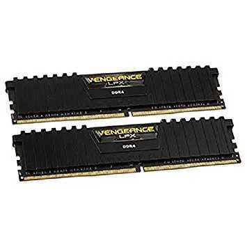 DDR4 16 GB(2X8KIT) 3200 VENGEANCE LPX BLACK CORSAIR