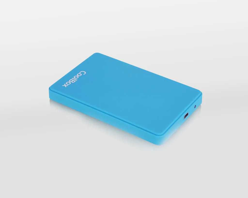 Carcasa disco duro - hdd - ssd coolbox coo - scg2543 - 5 2.5pulgadas sata usb 3.0 azul claro