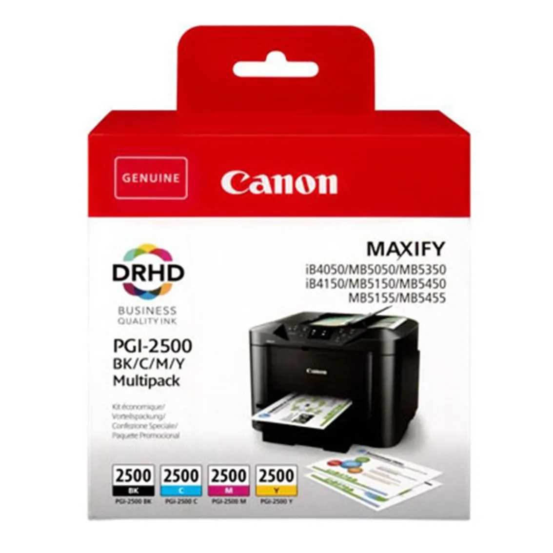 Canon Cartucho Multipack PGI-2500XL