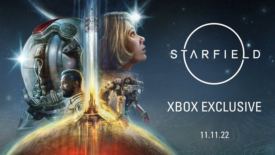 imagen de la portada del juego starfield
